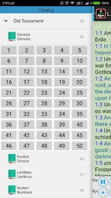 German English Luther Audio Bible android App screenshot 3